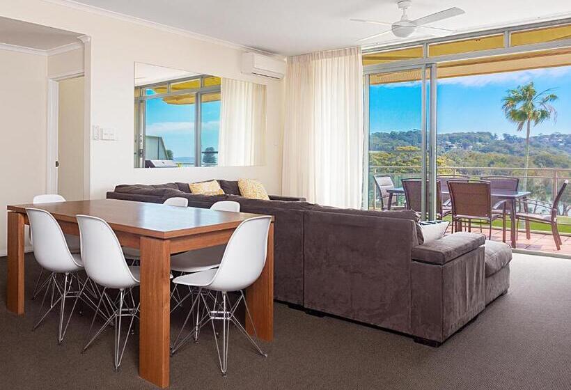 Апартаменты 3 Спальни Вид на Море, Avoca Palms Resort Apartments