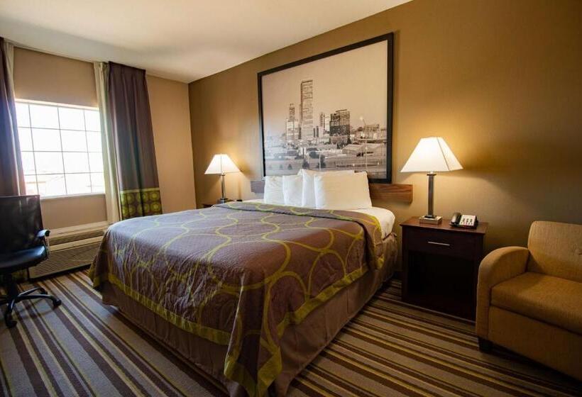 اتاق استاندارد با تخت بزرگ, Surestay Plus Hotel By Best Western Owasso Tulsa North