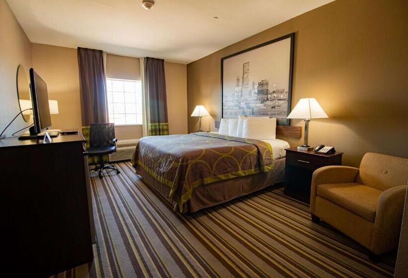 اتاق استاندارد با تخت بزرگ, Surestay Plus Hotel By Best Western Owasso Tulsa North
