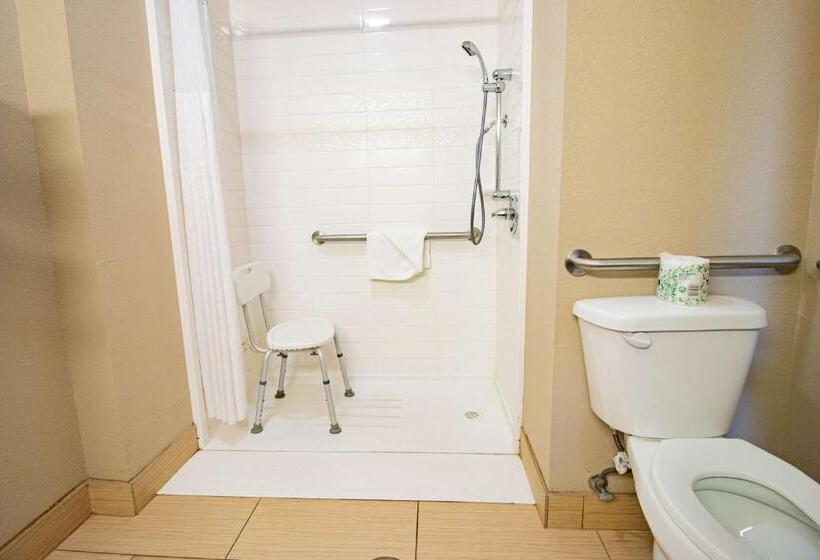 اتاق استاندارد با تخت بزرگ برای معلولان, Surestay Plus Hotel By Best Western Owasso Tulsa North