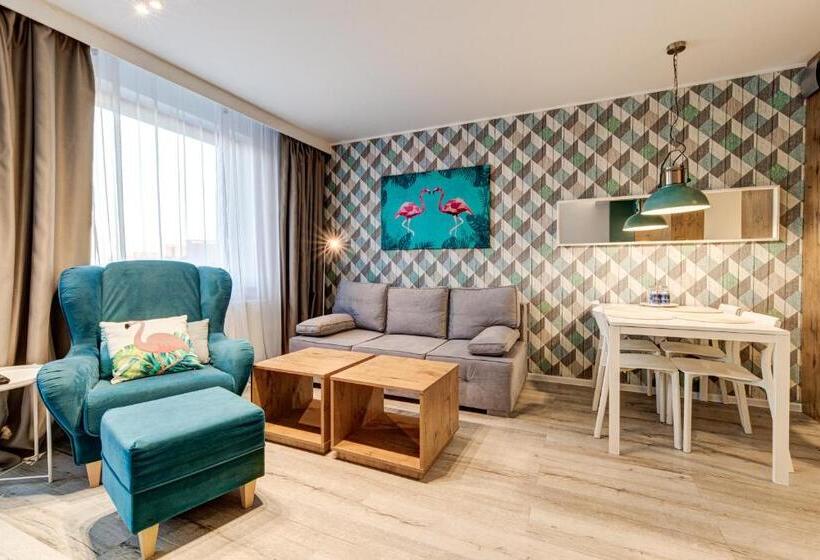 آپارتمان 1 خوابه, Apartamenty Rondo
