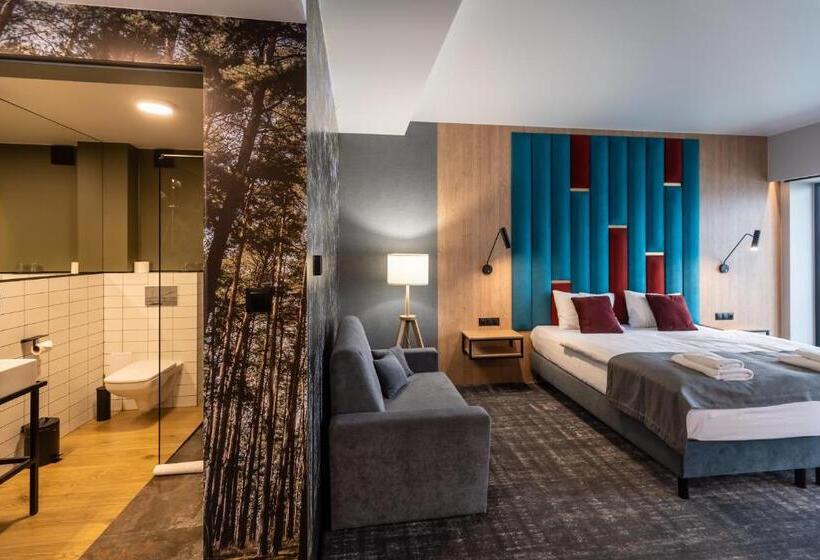 Стандартный Номер Кровать Кинг, Otton Charzykowy Bed&restaurant