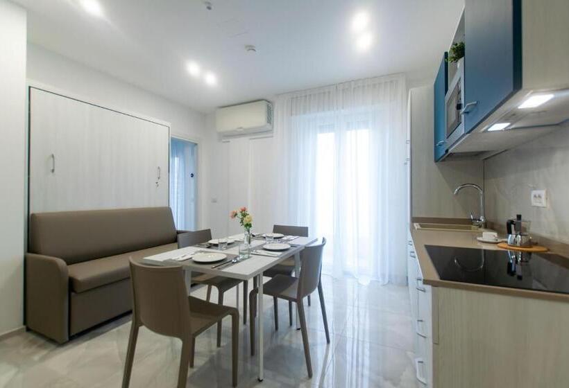 آپارتمان 1 خوابه با چشم‌انداز دریا, Residence Flow R