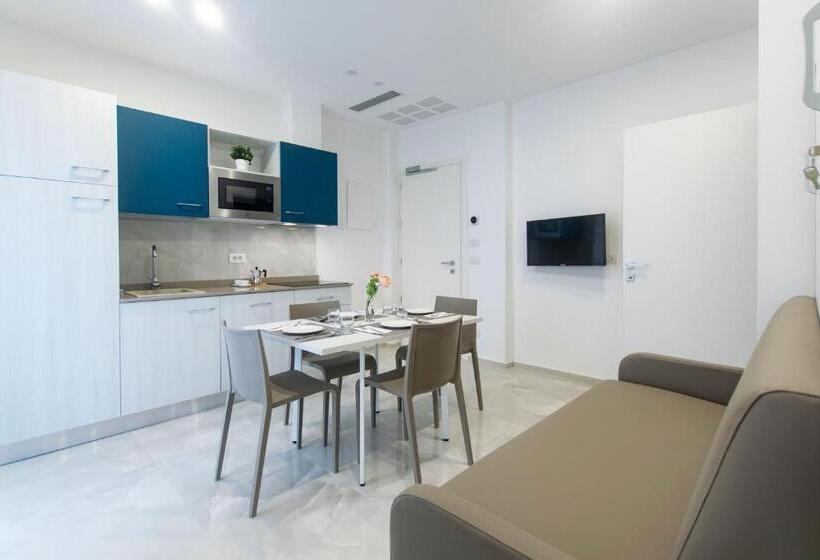 آپارتمان 1 خوابه همکف, Residence Flow R