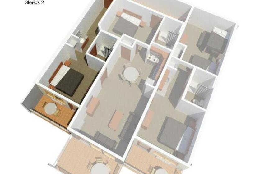 חדר סטנדרט עם מיטת קינג, Bridges Bay Resort