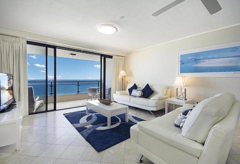 침실 2개 바다 전망 아파트, Clubb Coolum Beach Resort