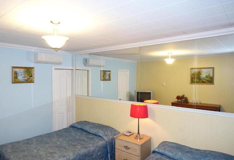 Quarto Estandar 2 Camas Casal, Motel Pierre