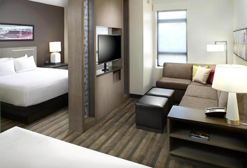 סטודיו סטנדרט, מיטה זוגית, Hyatt House Pittsburgh Bloomfield Shadyside