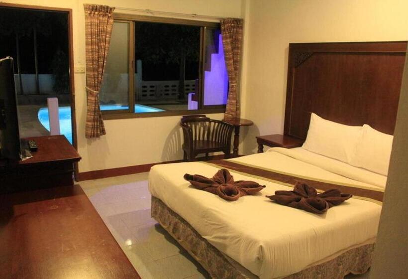 חדר סטנדרט נוף לבריכה, Chaweng Noi Resort