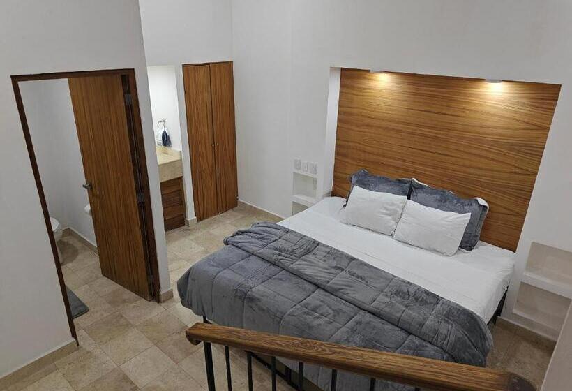 キングサイドベッドのスタンダードワンルーム, Plaza Huatulco Bungalows
