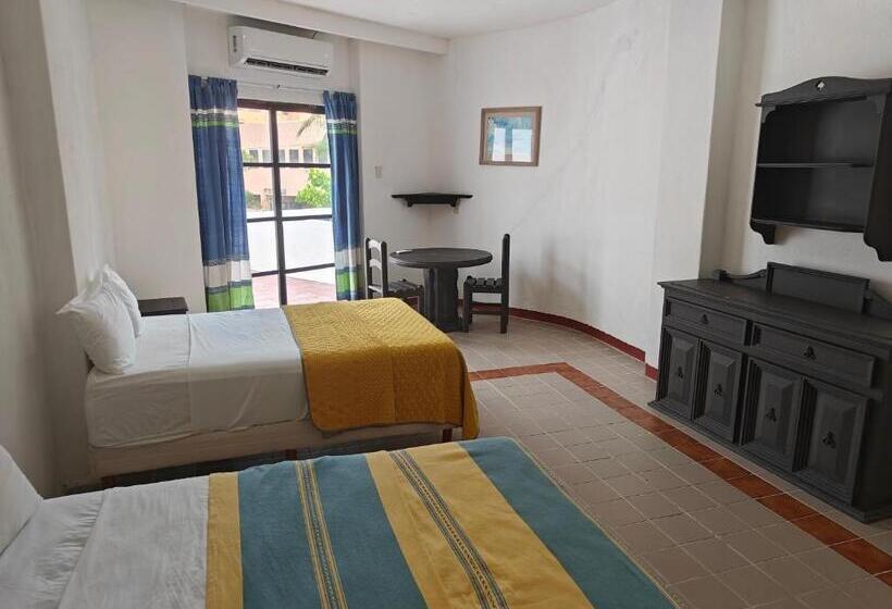バルコニー付き１ベッドルームアパートメント, Plaza Huatulco Bungalows