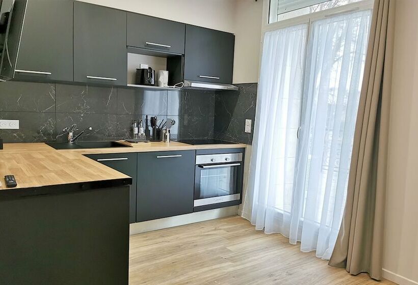 Апартаменты 1 Спальня, Appart Hotel Cinéma Perpignan