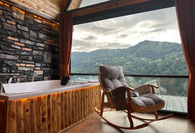 اتاق استاندارد سه تخته با چشم‌انداز, Puleri Suit Bungalow