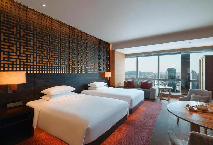 اتاق استاندارد با 2 تخت دوبل, Park Hyatt Guangzhou