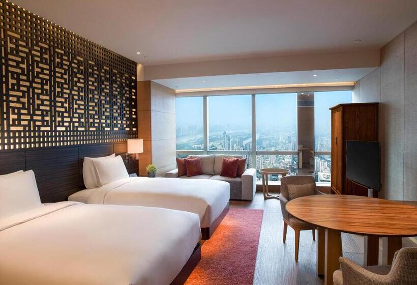 اتاق استاندارد با 2 تخت دوبل, Park Hyatt Guangzhou