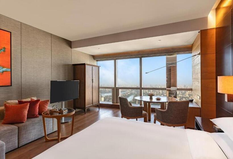 اتاق استاندارد با تخت بزرگ, Park Hyatt Guangzhou