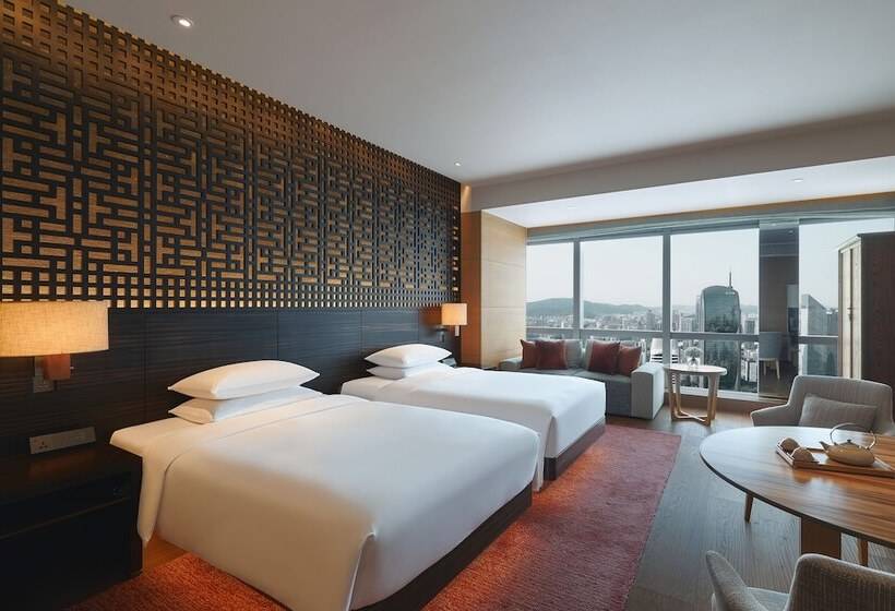 اتاق استاندارد با 2 تخت دوبل, Park Hyatt Guangzhou