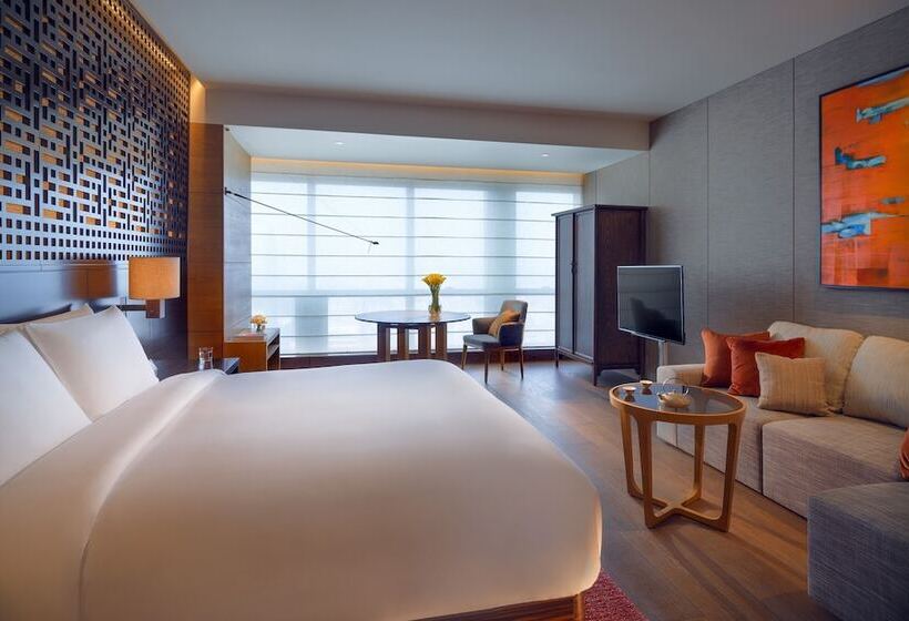 اتاق استاندارد با تخت دوبل و چشم‌انداز پارک, Park Hyatt Guangzhou