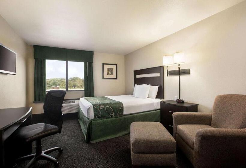 스탠다드 룸 킹사이즈 침대, Travelodge By Wyndham Livonia