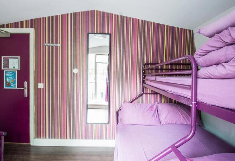 Quarto Quadruplo Estandar Banheiro Compartilhado, Safestay London Kensington Holland Park