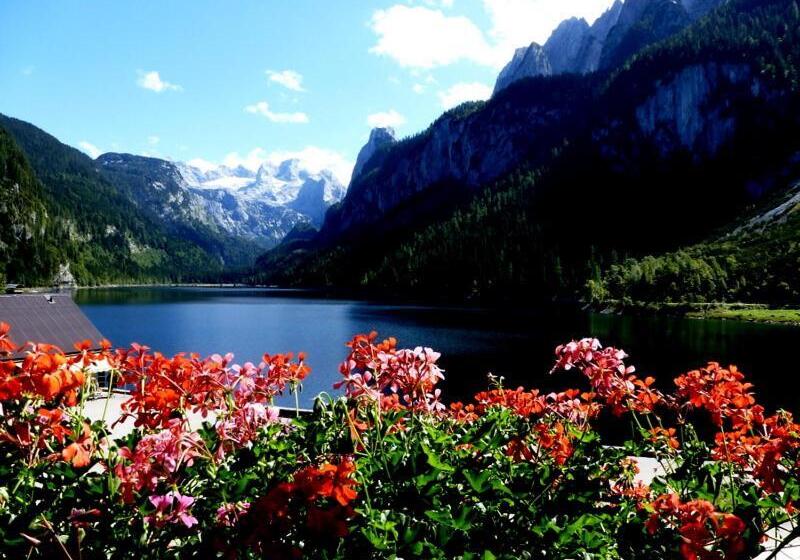 Номер Стандарт Вид на Озеро, Gasthof Gosausee