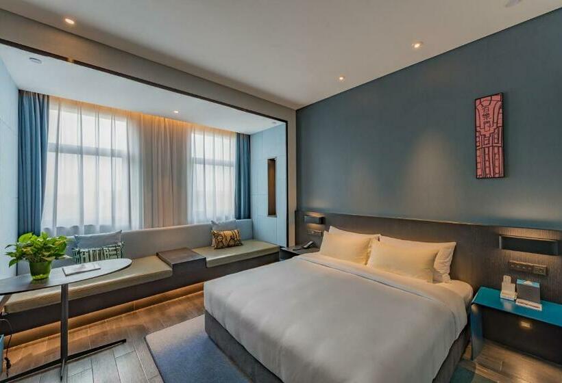 이그제큐티브 룸 킹사이즈 침대, Yiting Hotel Yuanzhou, Shanghai