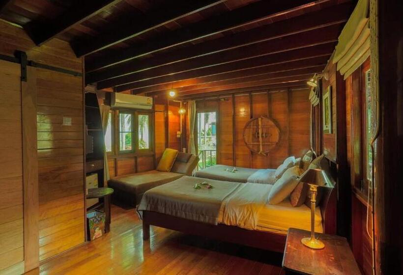 豪华房间, Kaengkrachan Boathouse Paradise Resort