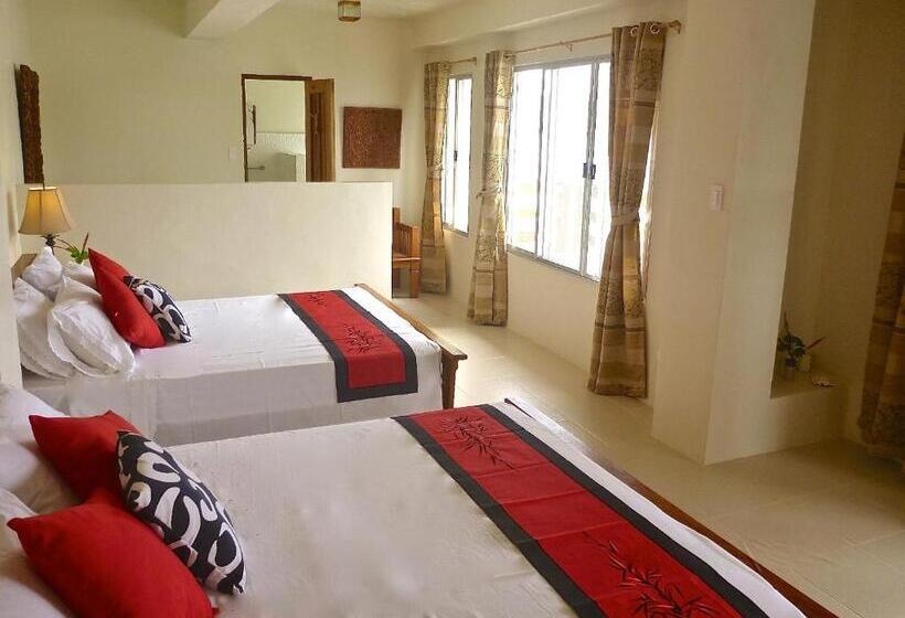 اتاق لوکس با بالکن و چشم‌انداز دریا, La Estancia Busuanga