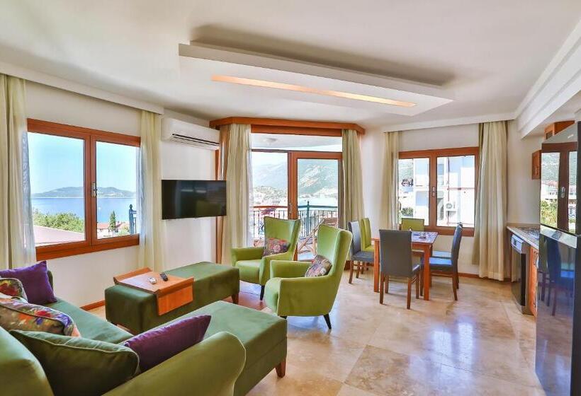 3 Bedroom Duplex Apartment, çınarlar Apart Hotel Kaş