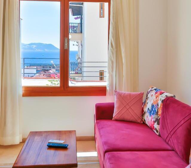 آپارتمان 1 خوابه همکف, çınarlar Apart Hotel Kaş