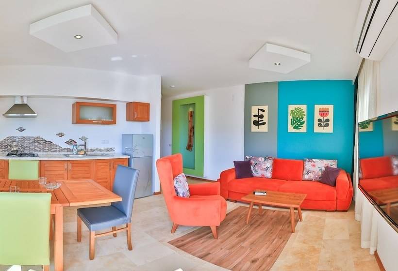آپارتمان راحتی 1 خوابه, çınarlar Apart Hotel Kaş