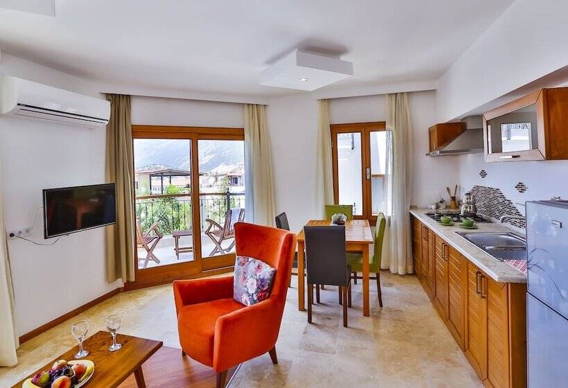 آپارتمان راحتی 1 خوابه, çınarlar Apart Hotel Kaş