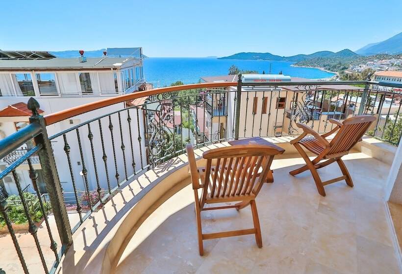 آپارتمان 2 خوابه با چشم‌انداز دریا, çınarlar Apart Hotel Kaş