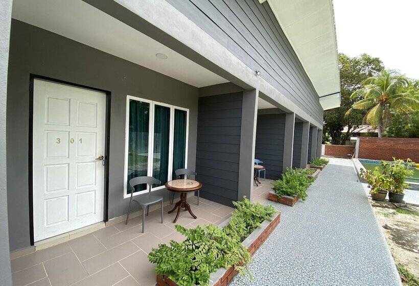 デラックスルーム, Corrie Chalet, Pantai Cenang Langkawi