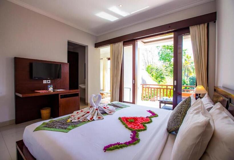 Habitación Deluxe Cama King, Lili Cottage Ubud