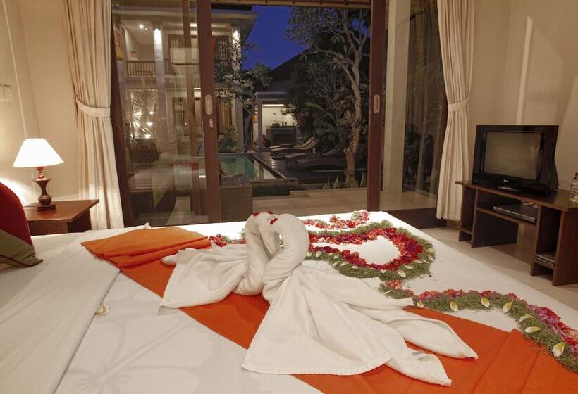 Habitación Superior Vista Piscina, Lili Cottage Ubud
