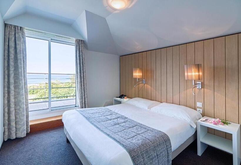 חדר סופריור צדדי נוף לים, Thalasso Concarneau Spa Marin Resort