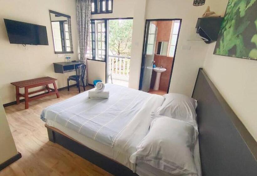 标准间带阳台, Hillview Inn