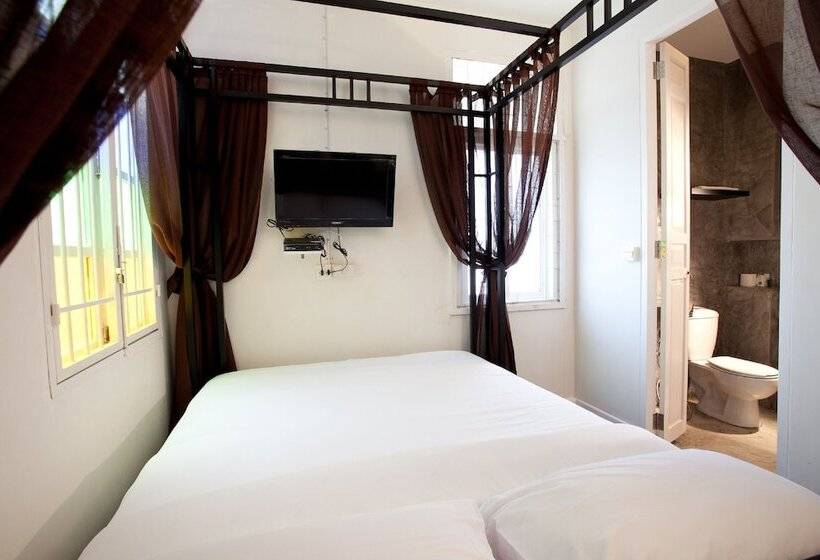 스탠다드 룸 더블 침대, 99 Oldtown Boutique Guesthouse Sha Extra Plus