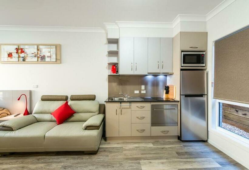 1 베드룸 패밀리 아파트, Athena Motel Apartments