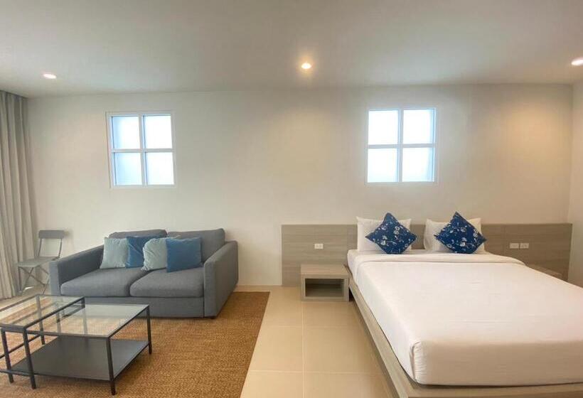 اتاق خانوادگی با چشم‌انداز دریا, Baanfah Resort Samui