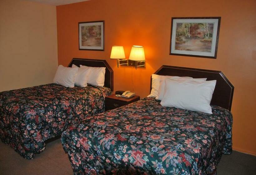 Номер Стандарт 2 Двуспальные Кровати, Imperial Motel Cortland