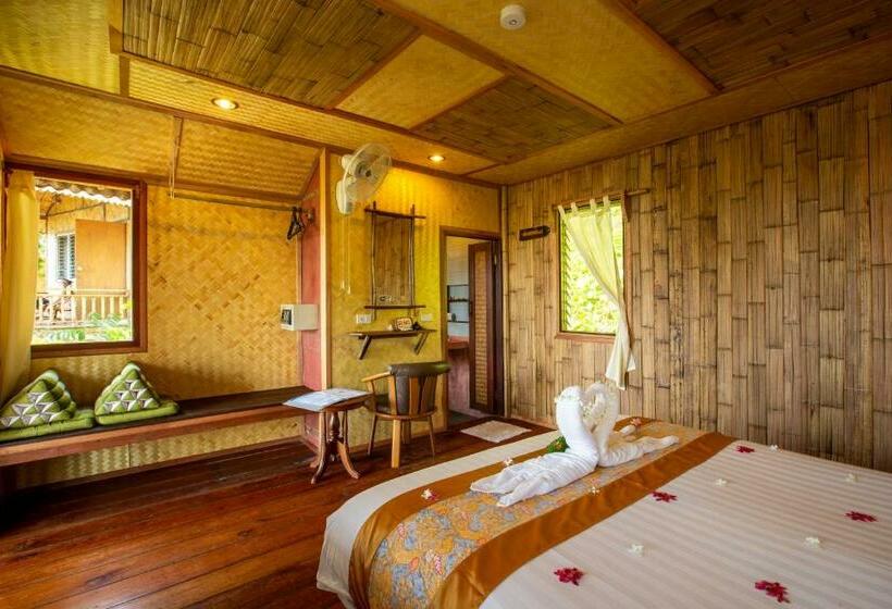 바다 전망 스탠다드 방갈로, Railay Garden View Resort