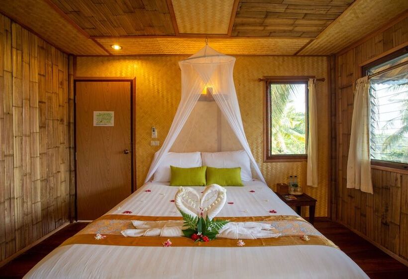 바다 전망 스탠다드 방갈로, Railay Garden View Resort
