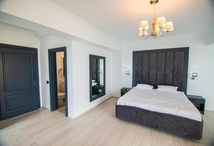 اتاق استاندارد با بالکن و چشم‌انداز دریا, Alessio Hotel Residence