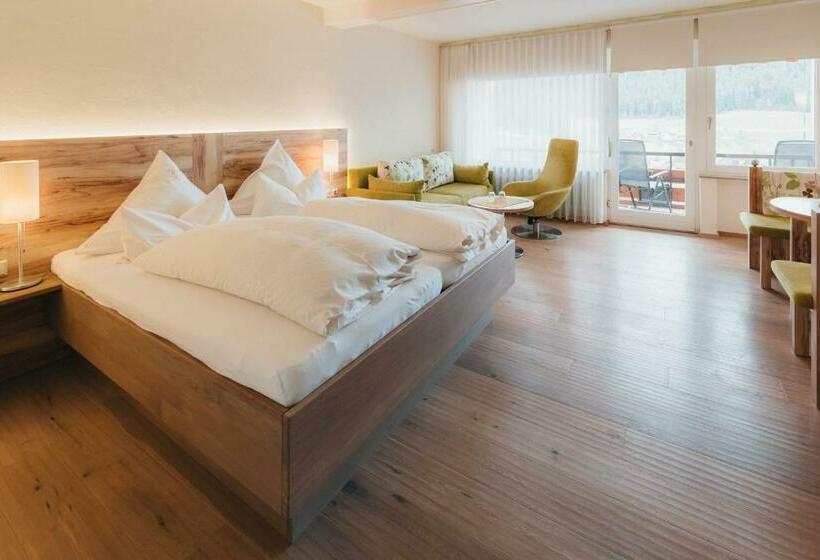Номер Стандарт с Балконом, Wellnesshotel Sonnenhalde Tonbach