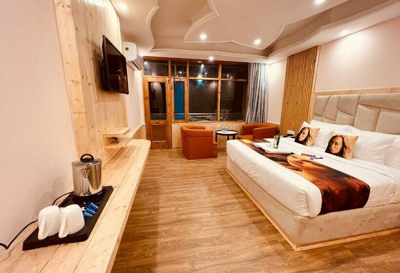스탠다드 룸 킹사이즈 침대, Hill River Resort By West Western