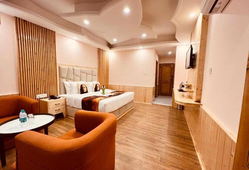 스탠다드 룸 킹사이즈 침대, Hill River Resort By West Western