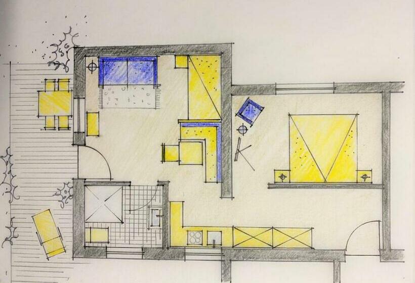 آپارتمان 1 خوابه, Landhaus Almdorf