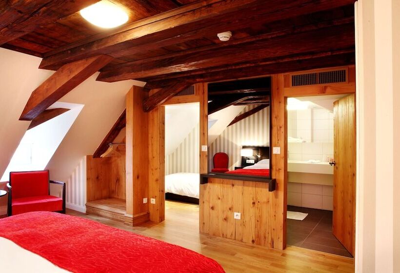 اتاق سوپریور سه تخته, Logis Hôtel Ettenheim